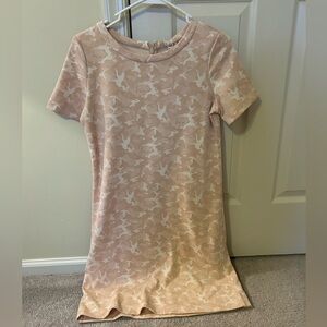 Tyler boe NWT cream printed dress XS